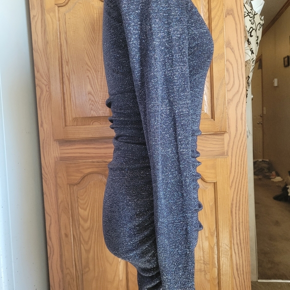 Blue, sparkly, stretchy size M Forever21 dress - Picture 2 of 4